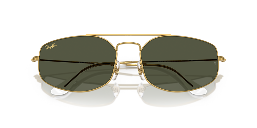 RB3845 Explorer V Ray-Ban Gold/Green XL