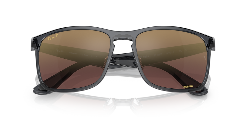 RB4264 Chromance Ray-Ban Grey/Violet XL