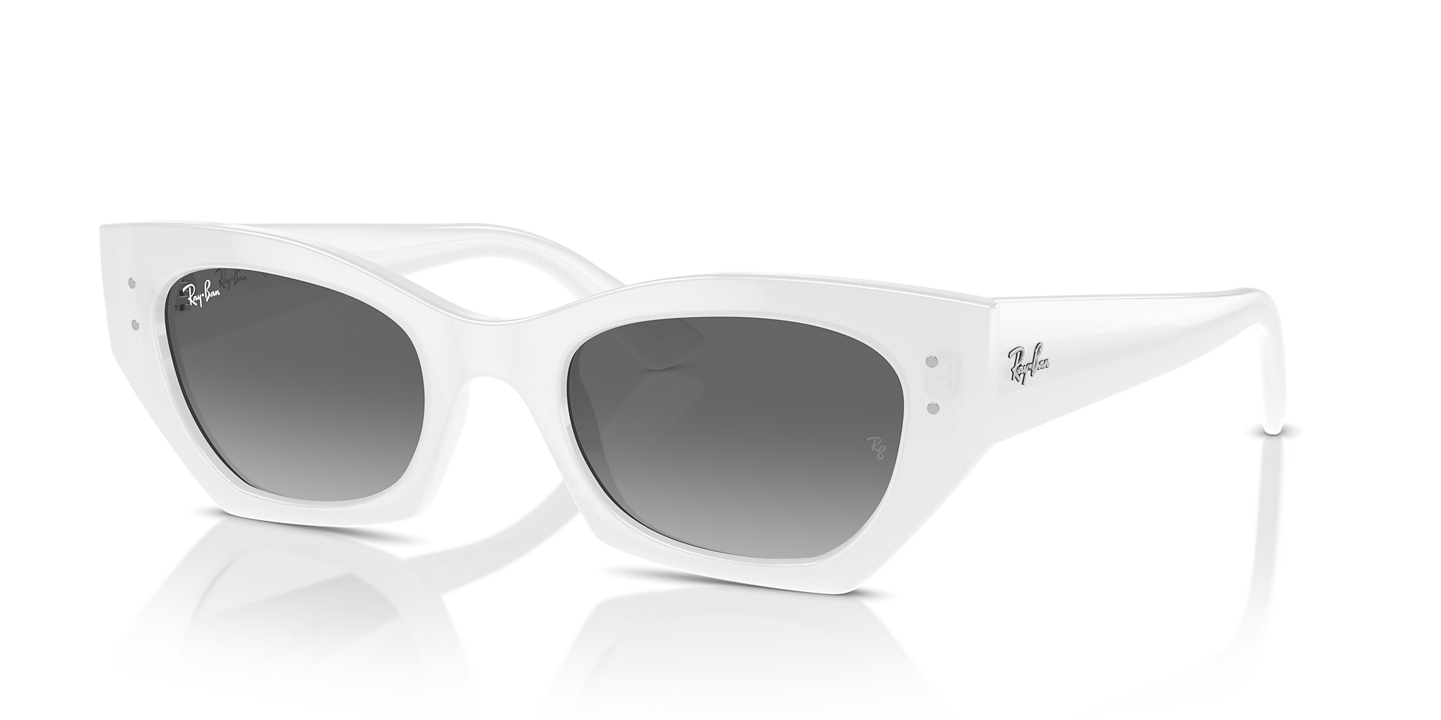 RB4430 Zena Bio-Based Ray-Ban White/Grey S