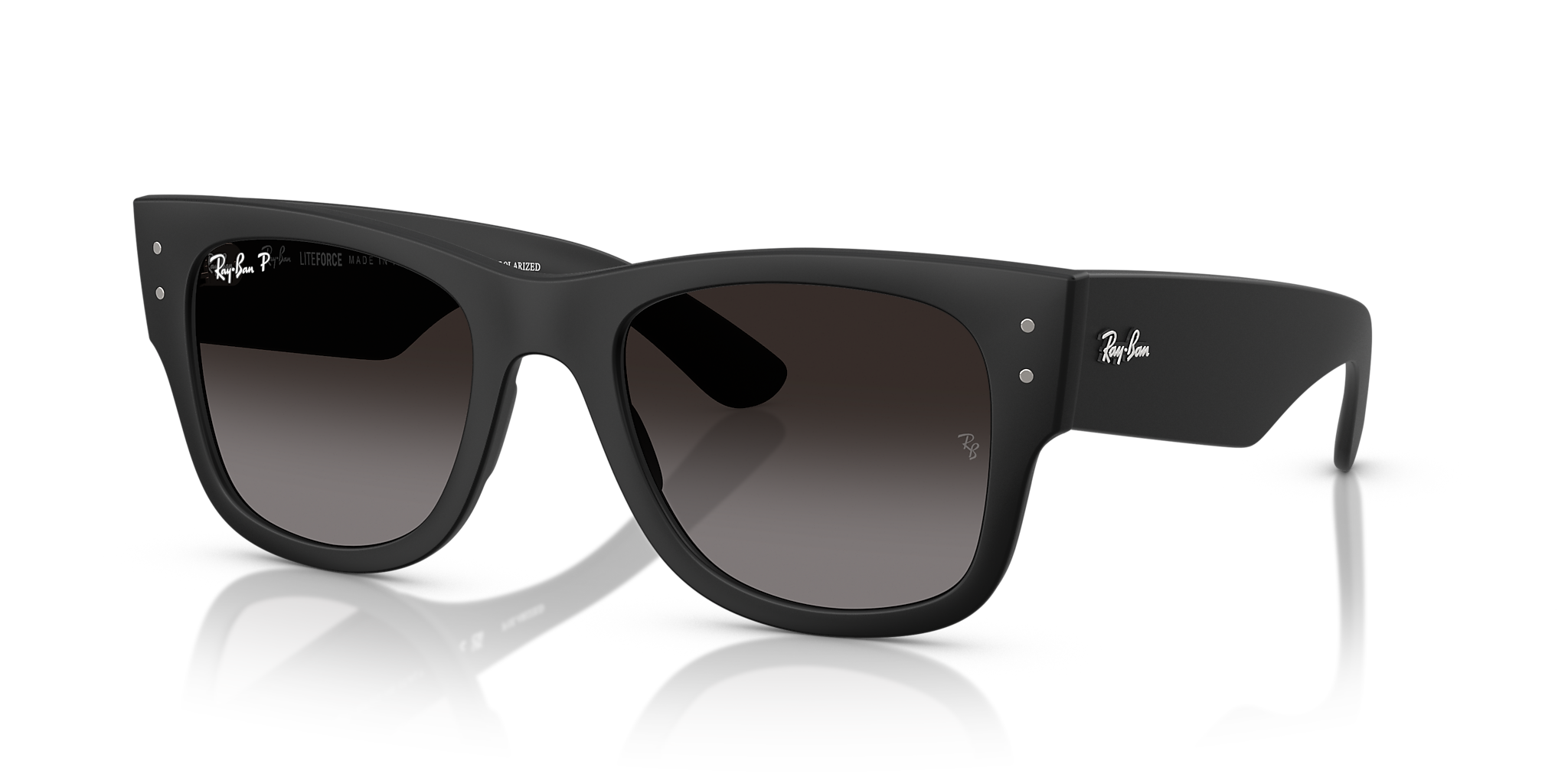 RB4840S Mega Wayfarer Liteforce Ray-Ban Black/Grey L