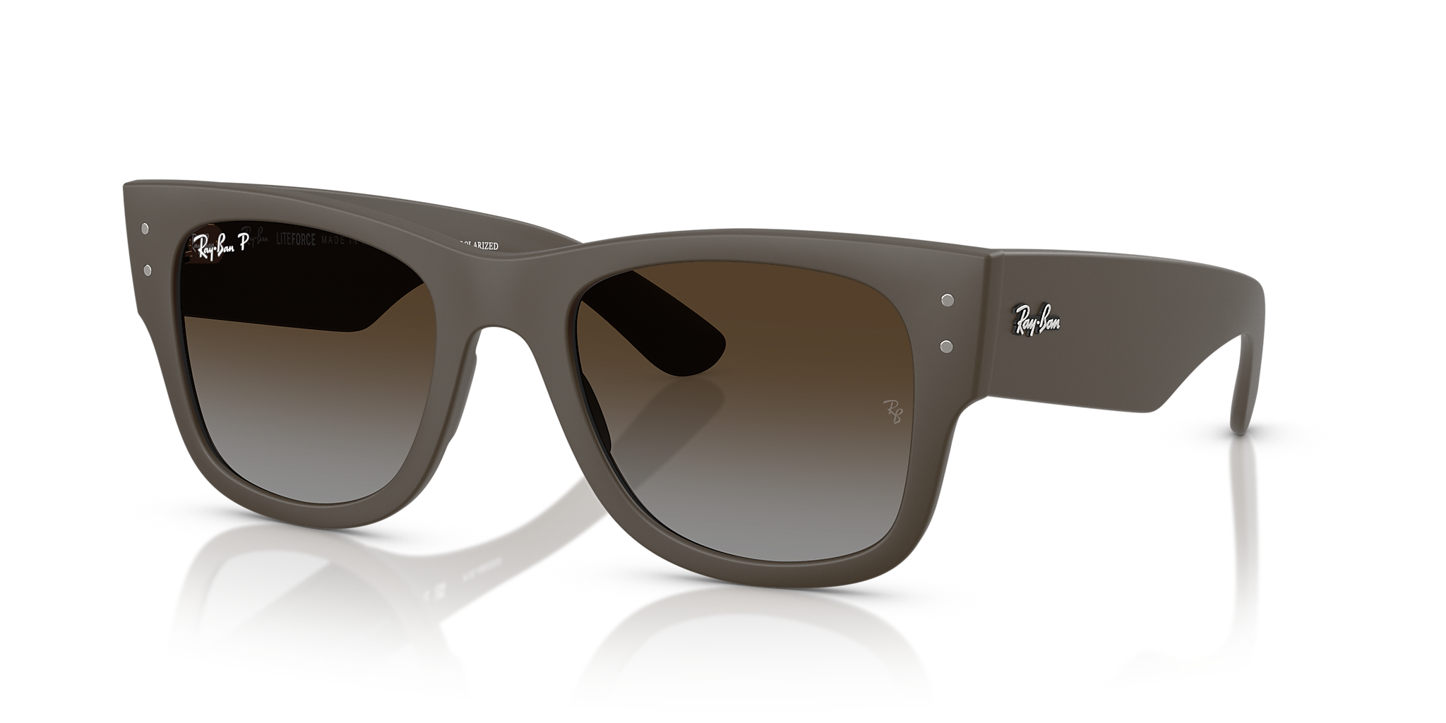 RB4840S Mega Wayfarer Liteforce Ray-Ban Brown L