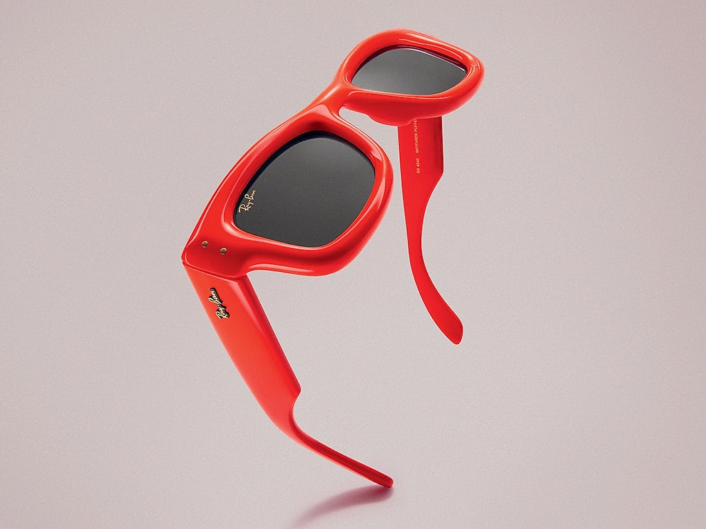 RB4940 Wayfarer Puffer Ray-Ban Red/Black M