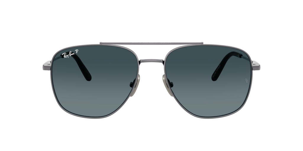RB8097 William Titanium Ray-Ban Silver/Blue XL