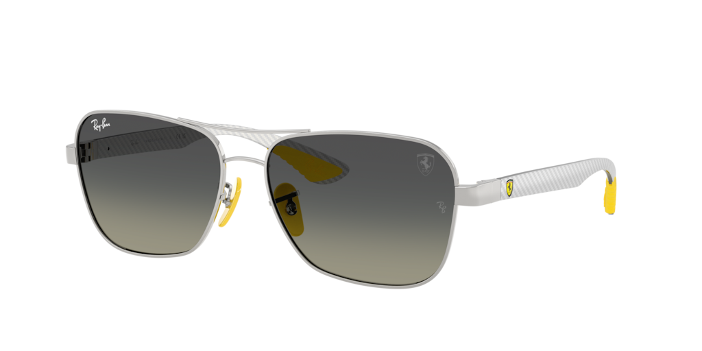 RB8336M Ray-Ban Silver/Grey Gradient XL