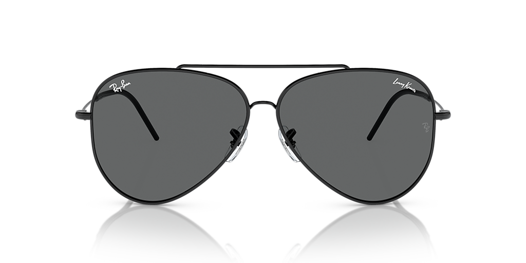 RBR0101S Lenny Kravitz X Aviator Reverse Ray-Ban Black/Grey XXL