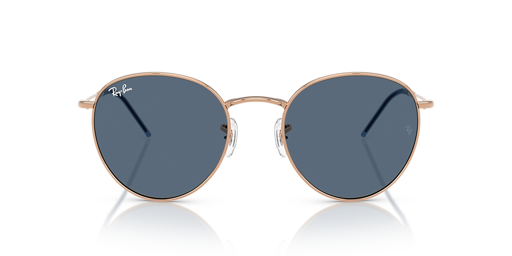RBR0103S Round Reverse Ray-Ban Gold/Blue L