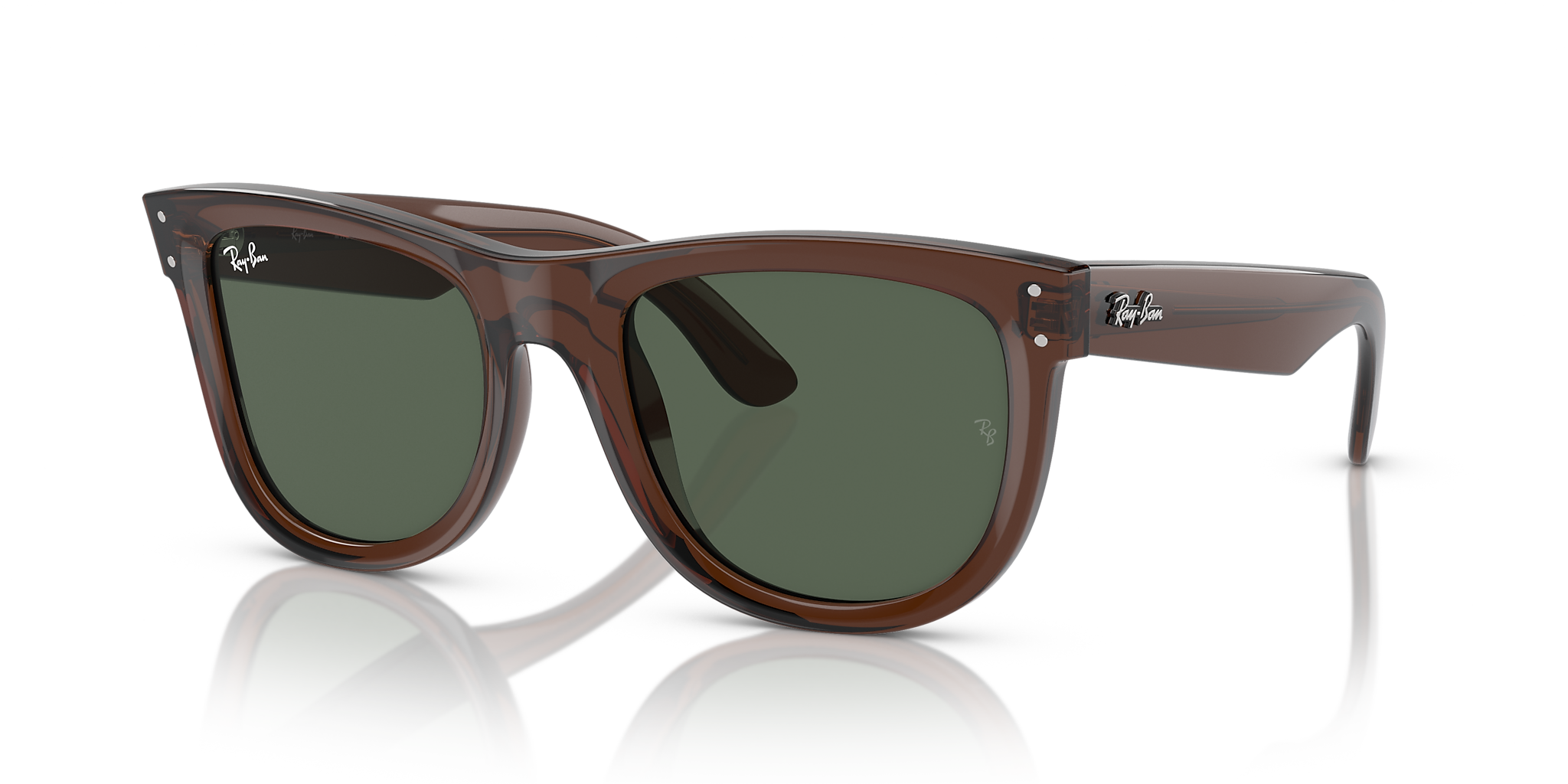 RBR0502S Wayfarer Reverse Ray-Ban Brown/Green S