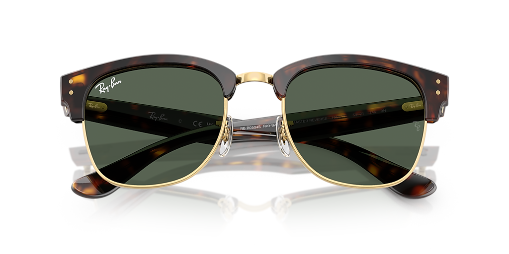 RBR0504S Clubmaster Reverse Ray-Ban Tortoise/Green S