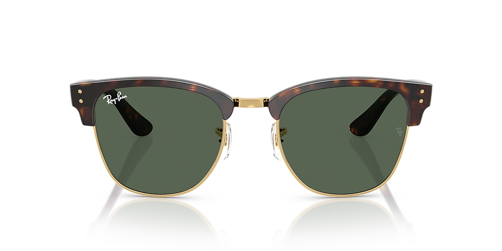 RBR0504S Clubmaster Reverse Ray-Ban Tortoise/Green S