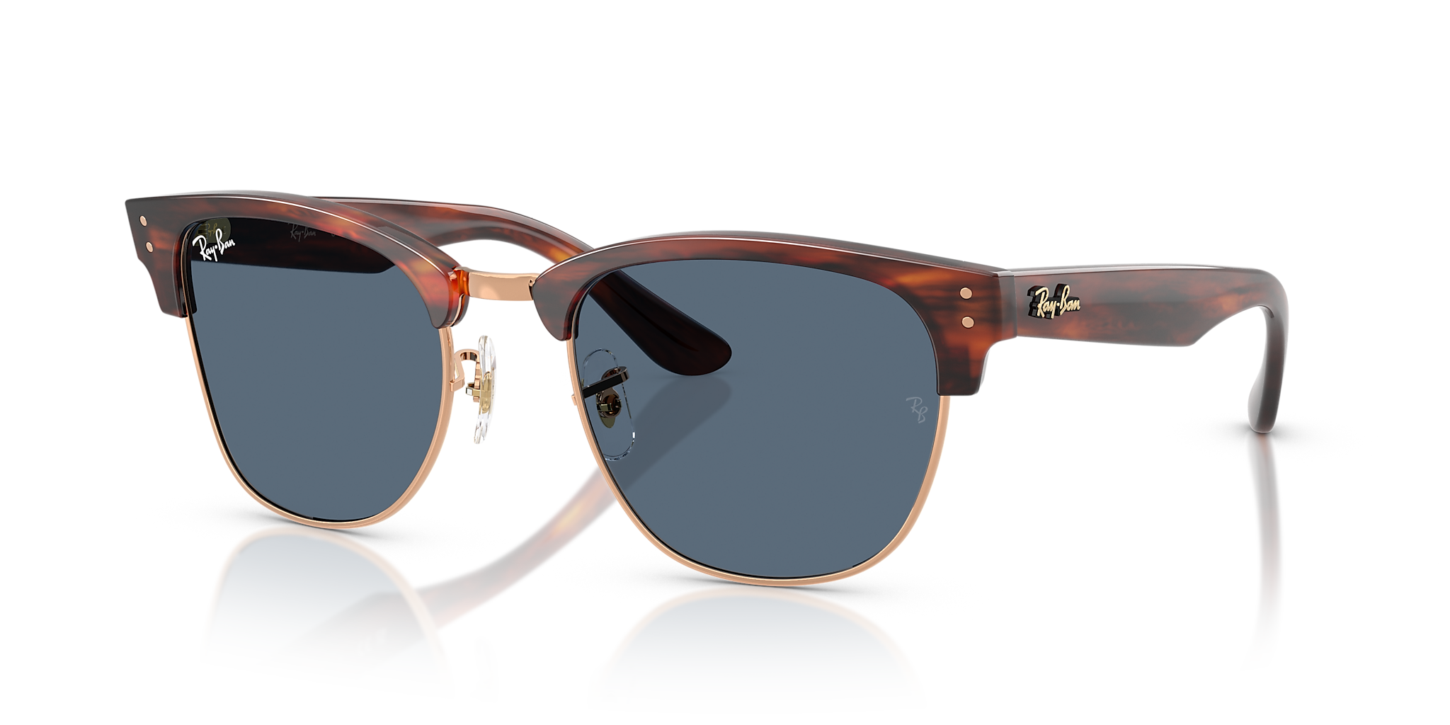 RBR0504S Clubmaster Reverse Ray-Ban Gold/Blue S
