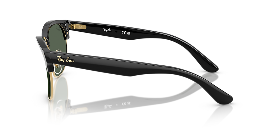 RBR0504S Clubmaster Reverse Ray-Ban Black/Green S