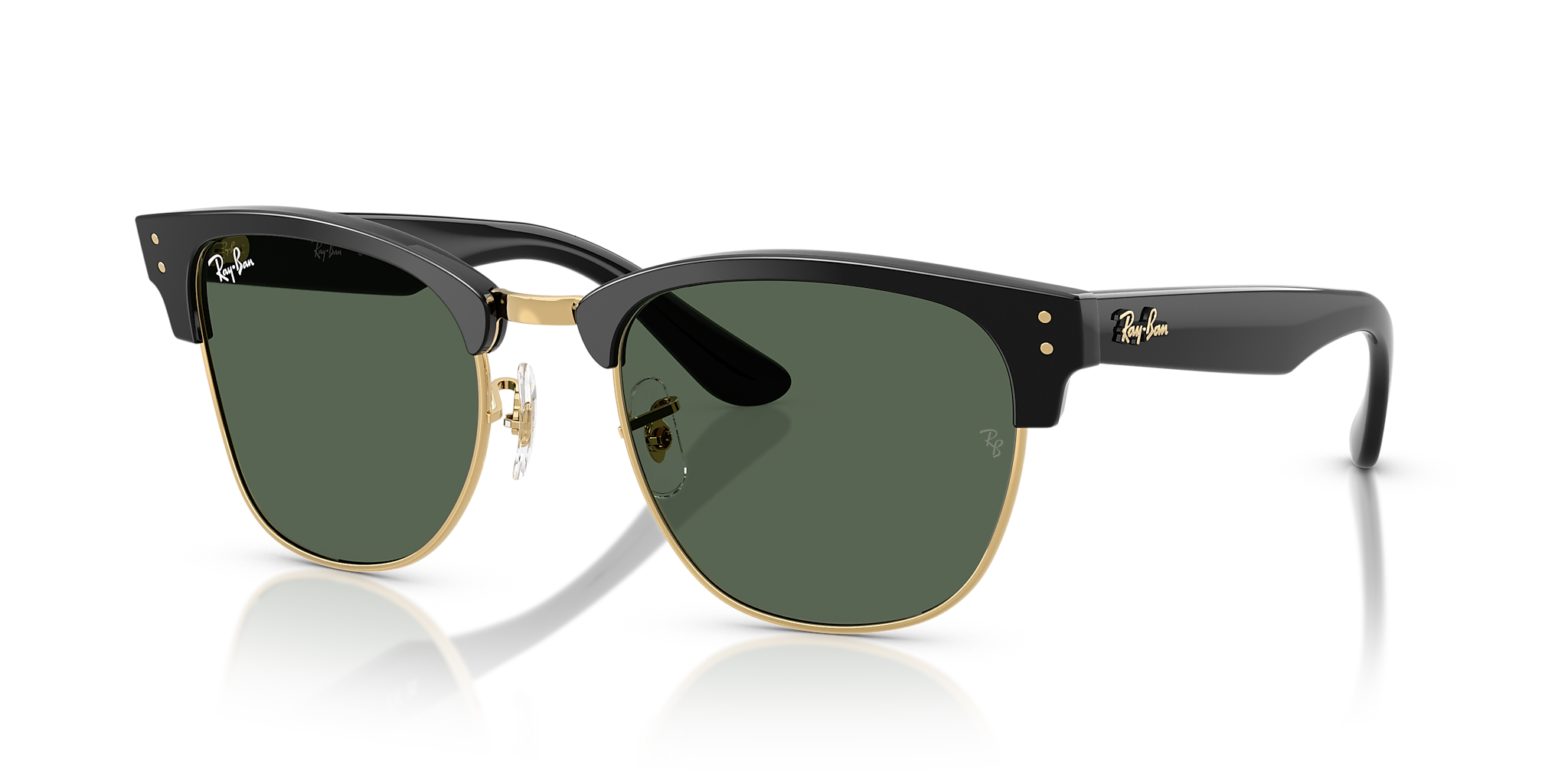 RBR0504S Clubmaster Reverse Ray-Ban Black/Green S