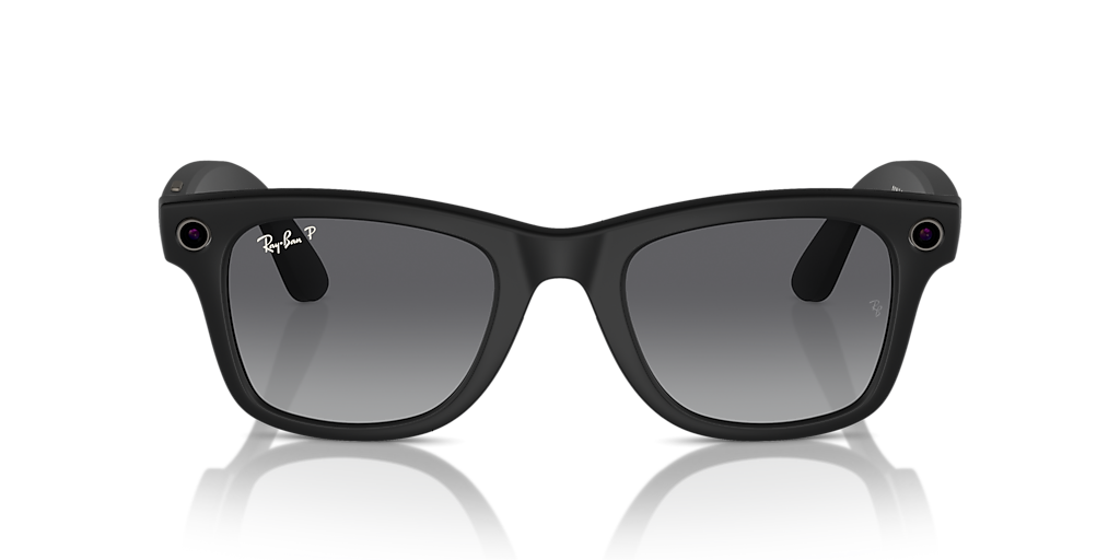 RW4006 Ray-Ban | Meta Wayfarer Ray-Ban Black/Grey L
