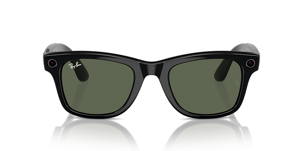 RW4006 Ray-Ban | Meta Wayfarer Ray-Ban Black/Green M