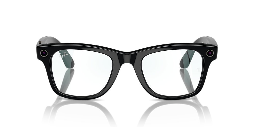 Ray-Ban | Meta RW4006 Wayfarer Black/Clear M