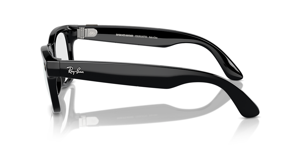 Ray-Ban | Meta RW4006 Wayfarer Black/Clear M