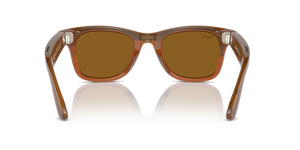 Ray-Ban | Meta RW4008 Wayfarer Beige/Brown L