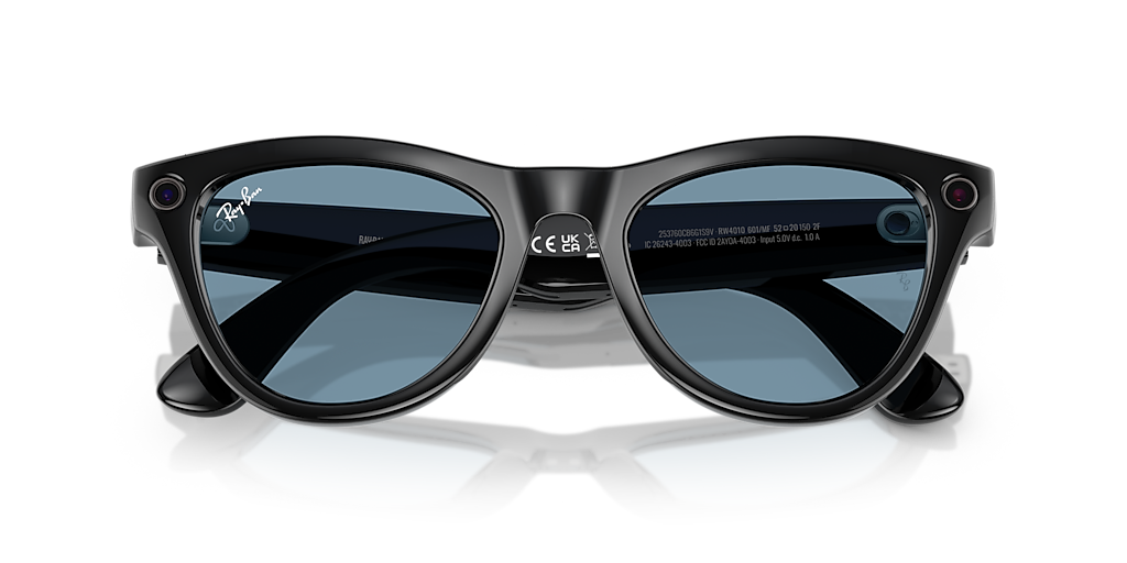 Ray-Ban | Meta RW4010 Skyler Black/Blue M
