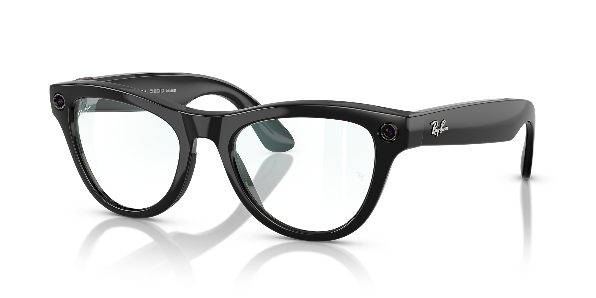Ray-Ban | Meta RW4010 Skyler Black/Clear L