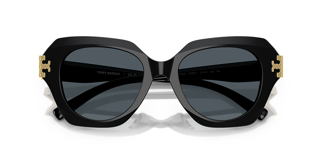 TY7215U Tory Burch Black/Grey L