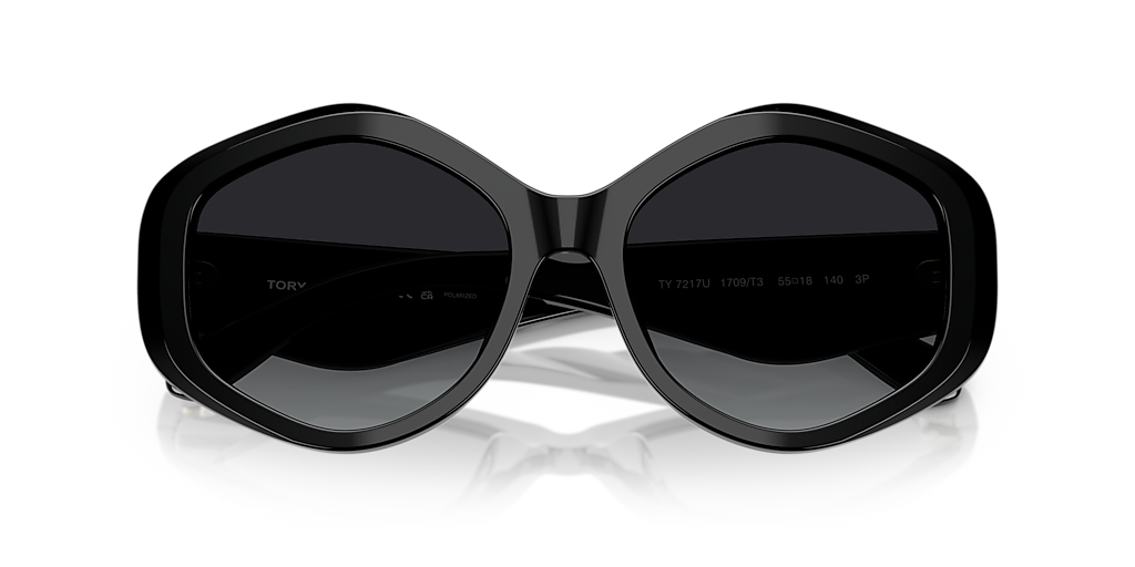 TY7217U Tory Burch Black/Grey M