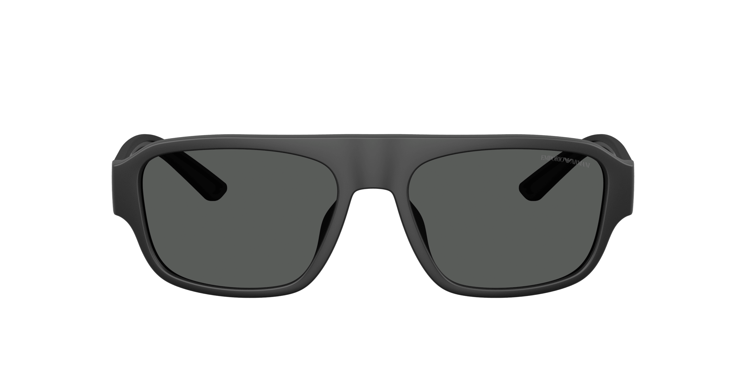 EA4266U Emporio Armani Rubberized Matte Black/Dark Grey L