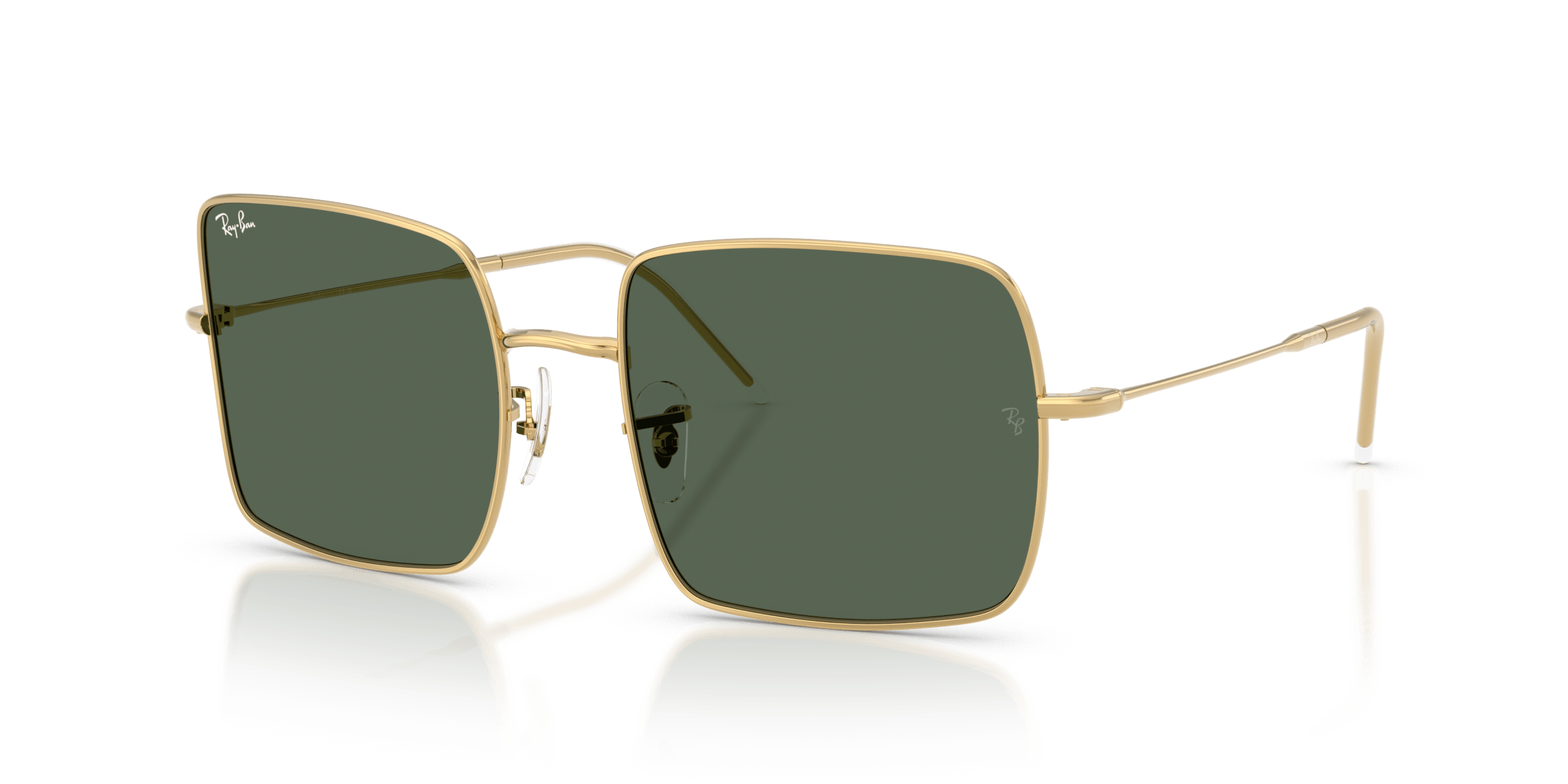 Square 1971 RAY-BAN Gold/Green XL
