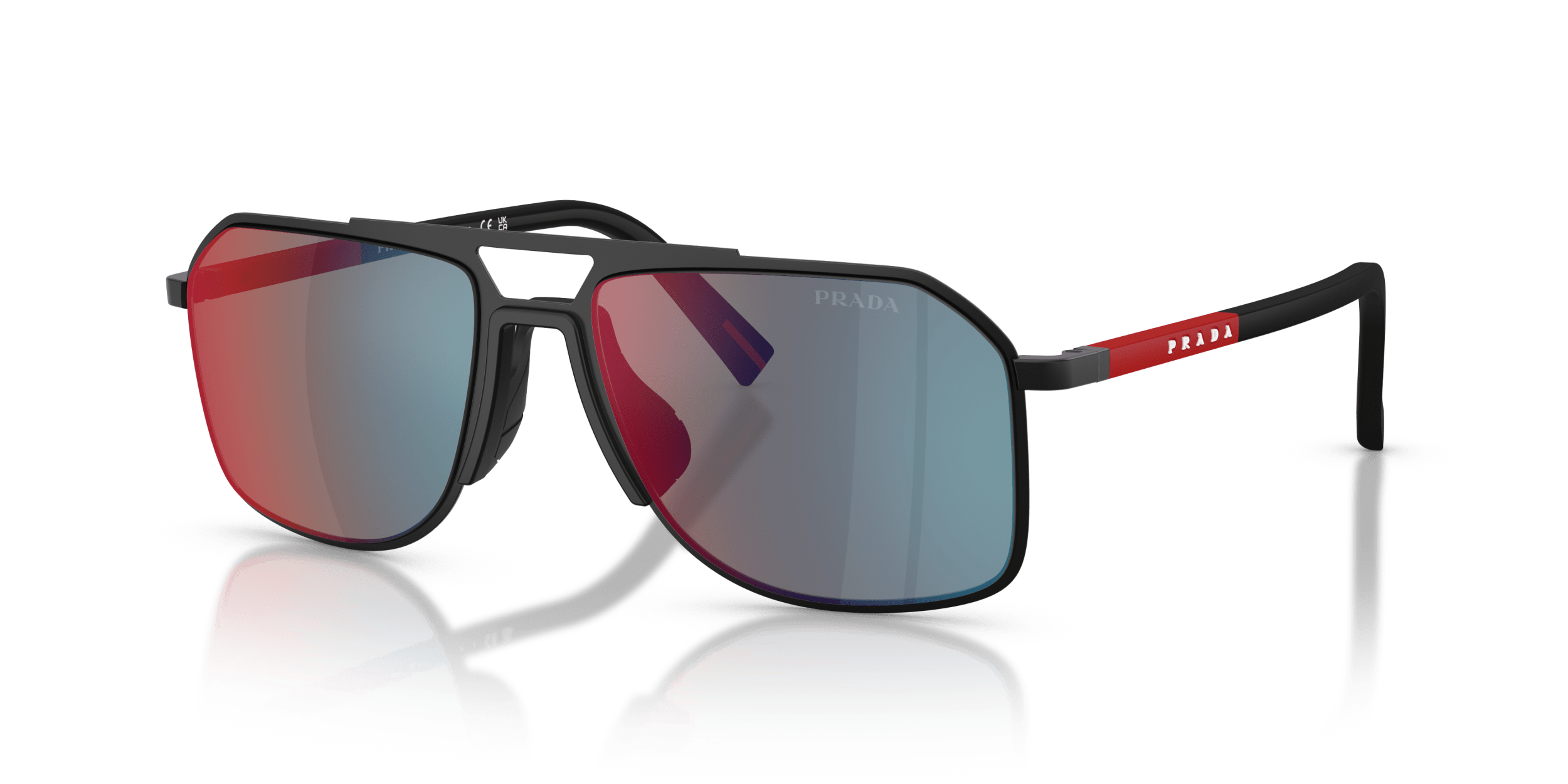 PS B51S PRADA LINEA ROSSA Black/Grey L