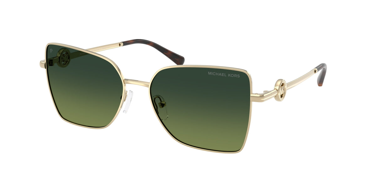 0MK118610143M Michael Kors Gold (Light gold)/(Olive Polarized)