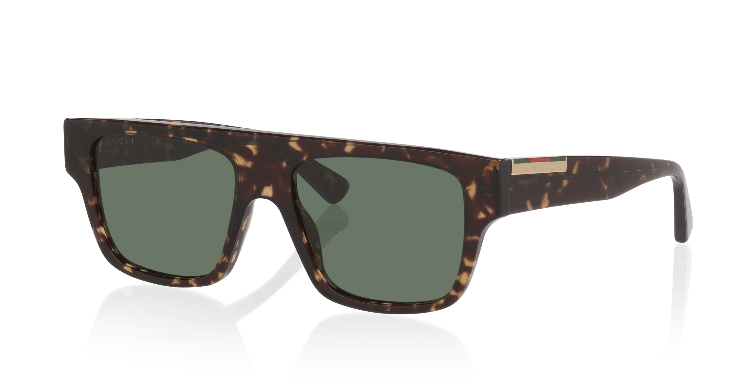 GG1960S Gucci Tortoise/Green L