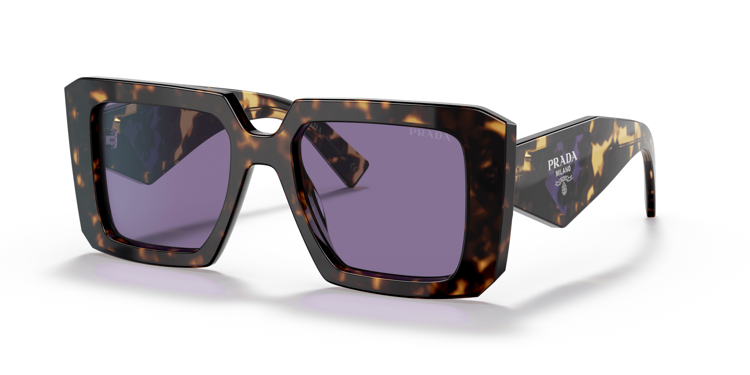 PR 23YS PRADA Tortoise/Violet XS