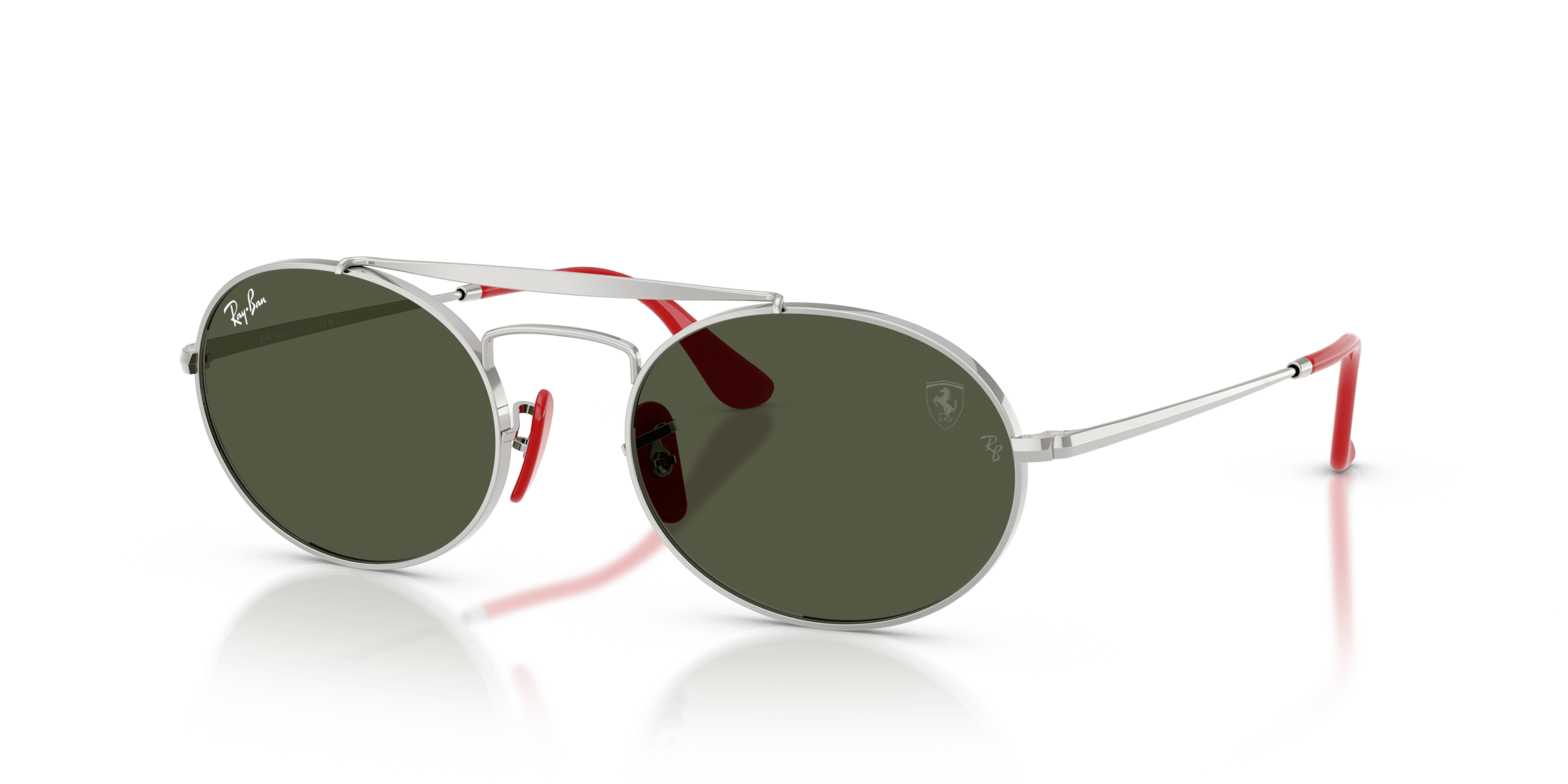 RB3775M RAY-BAN Silver/Green L