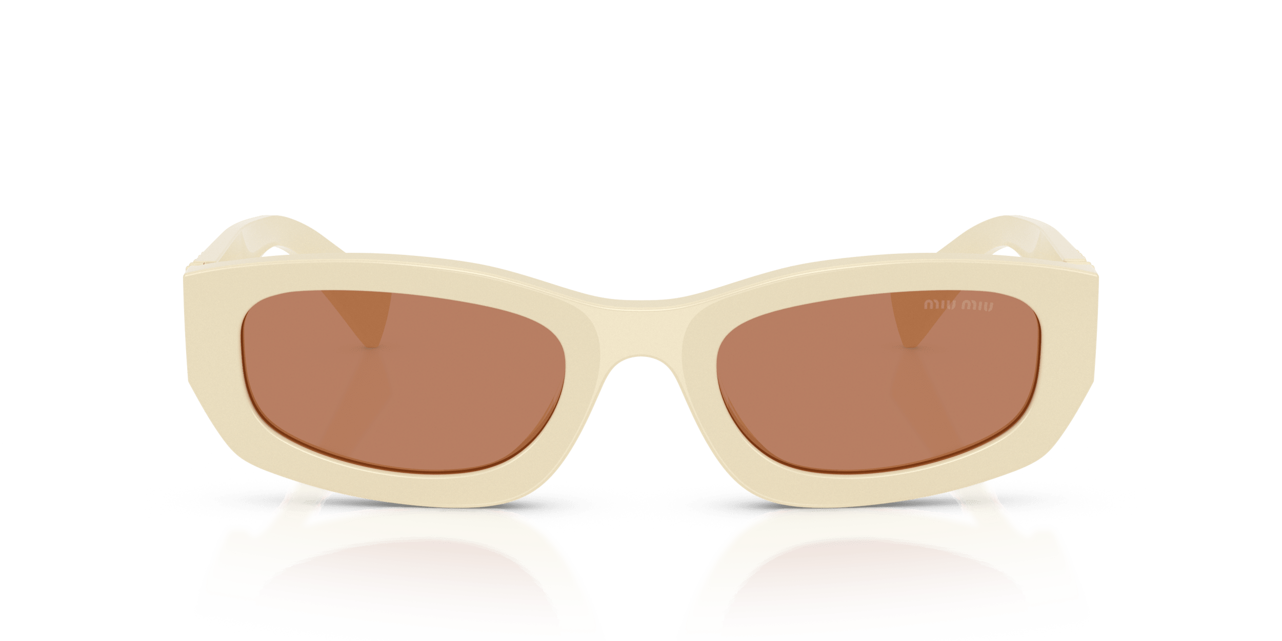 MU B04S MIU MIU White/Brown L