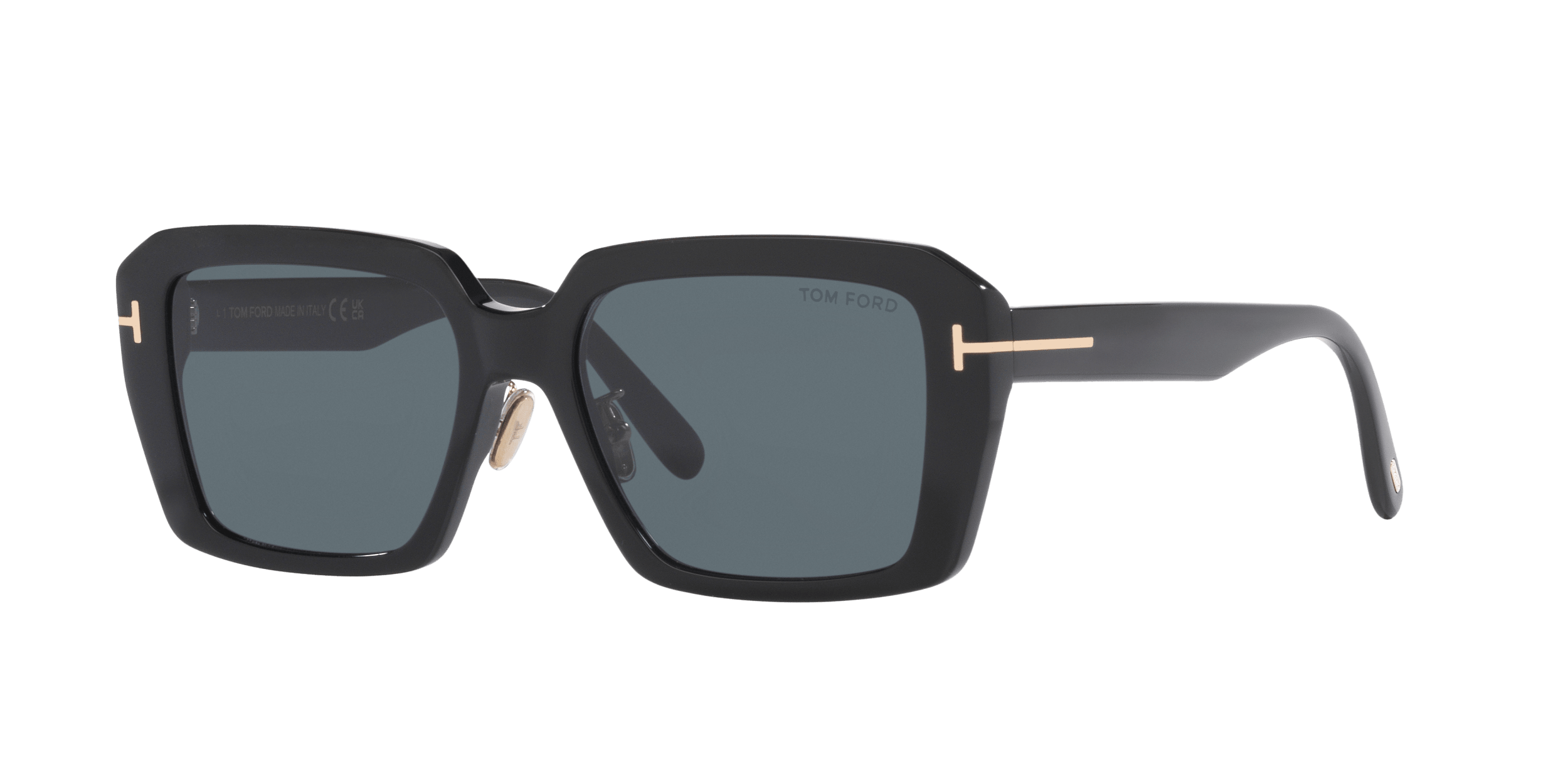FT1164-K Tom Ford Black Shiny/Grey XL
