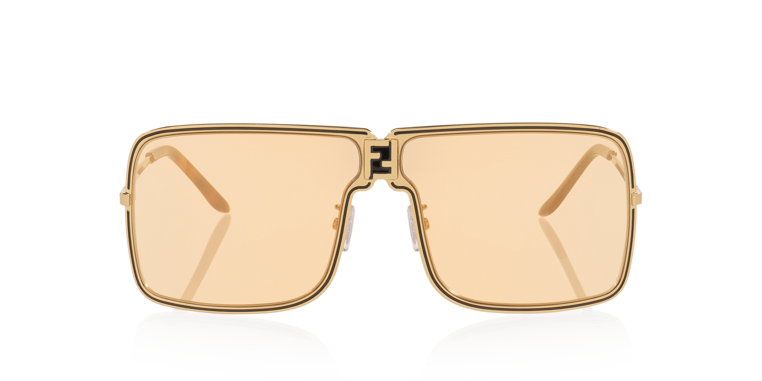 Fendiness FE40195U Fendi Gold/Orange XXL