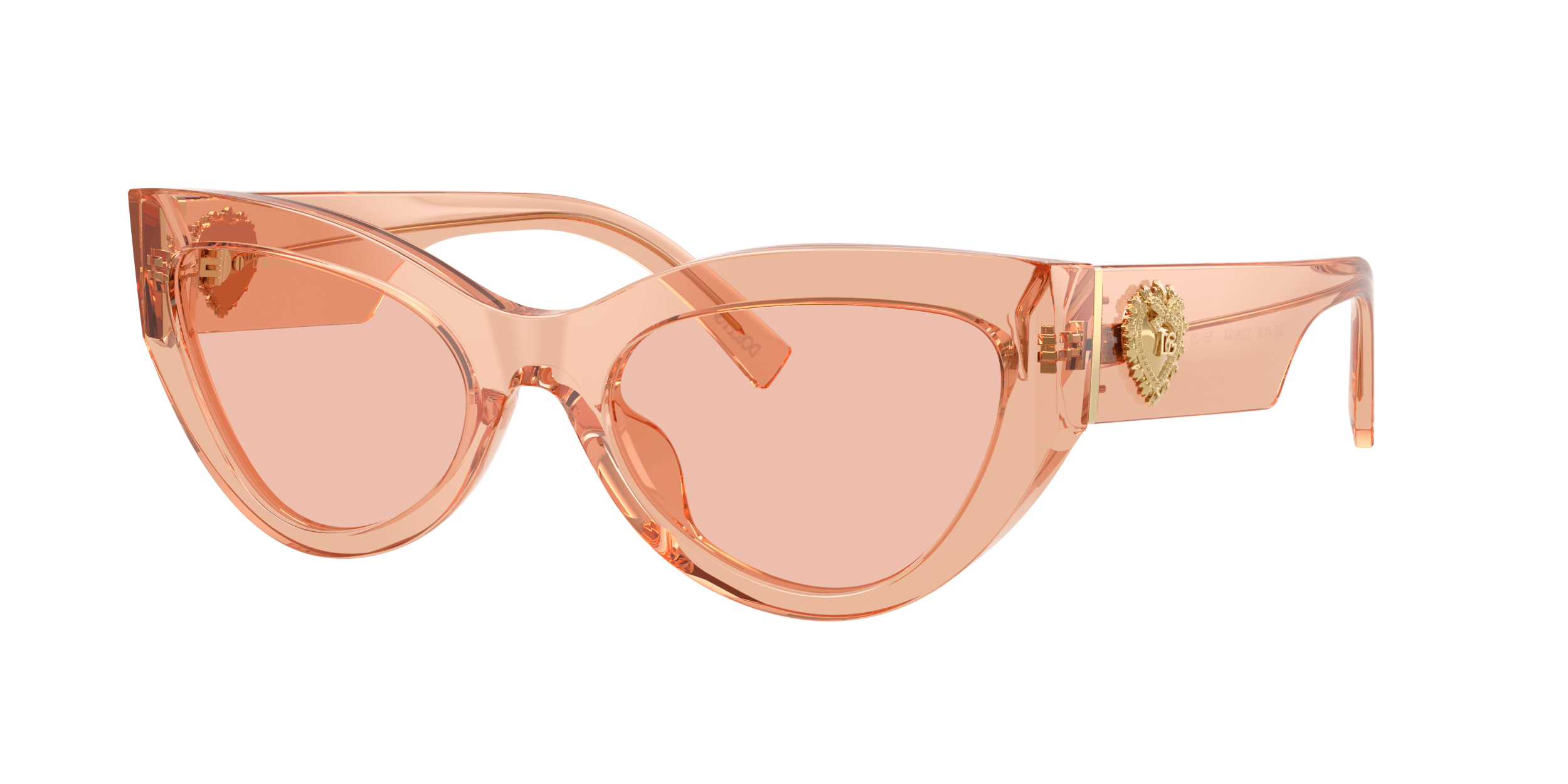 DG4536 DOLCE & GABBANA Nude Transparent/Dark Pink L
