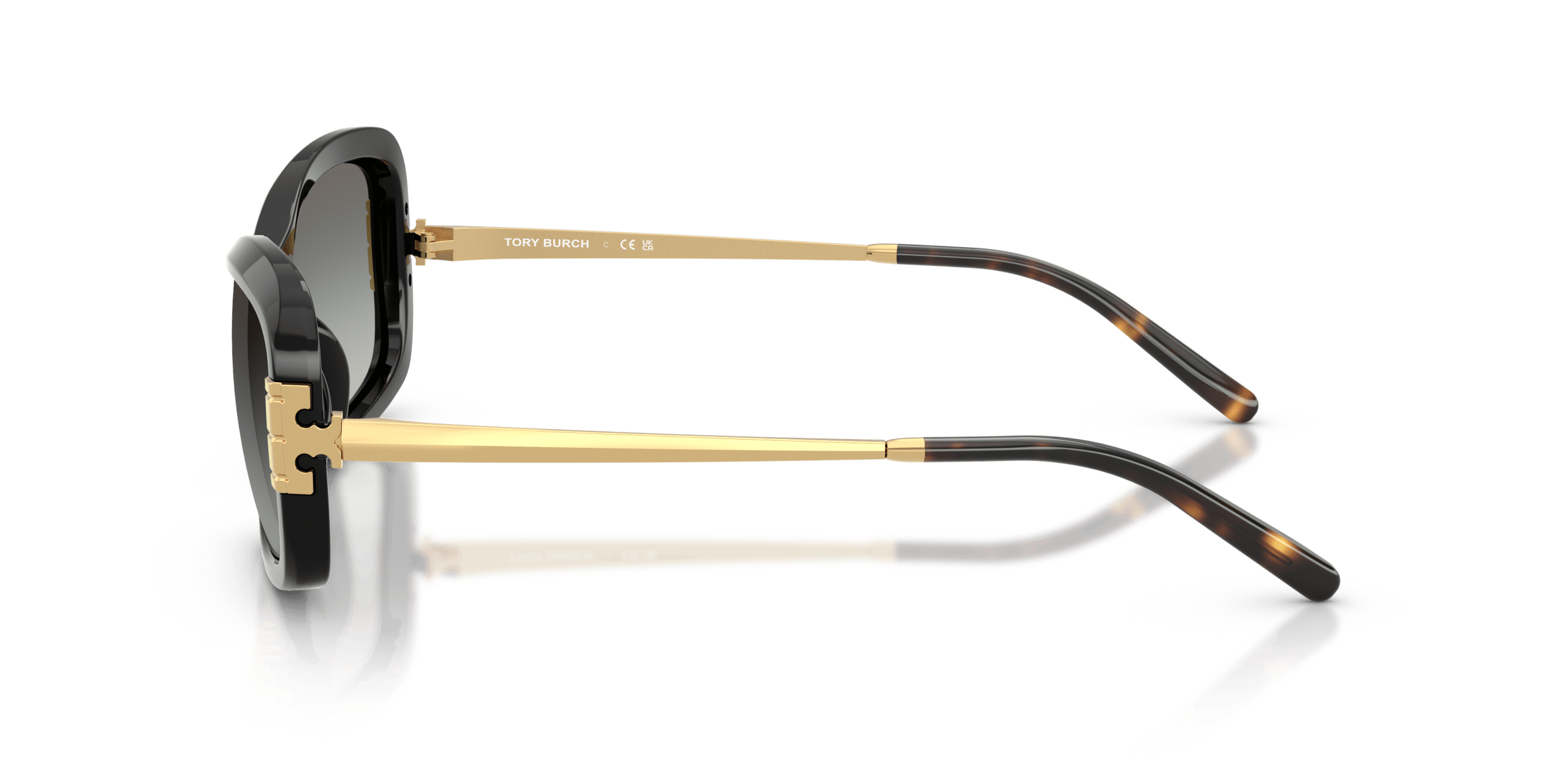 TY9077U TORY BURCH Black/Grey M