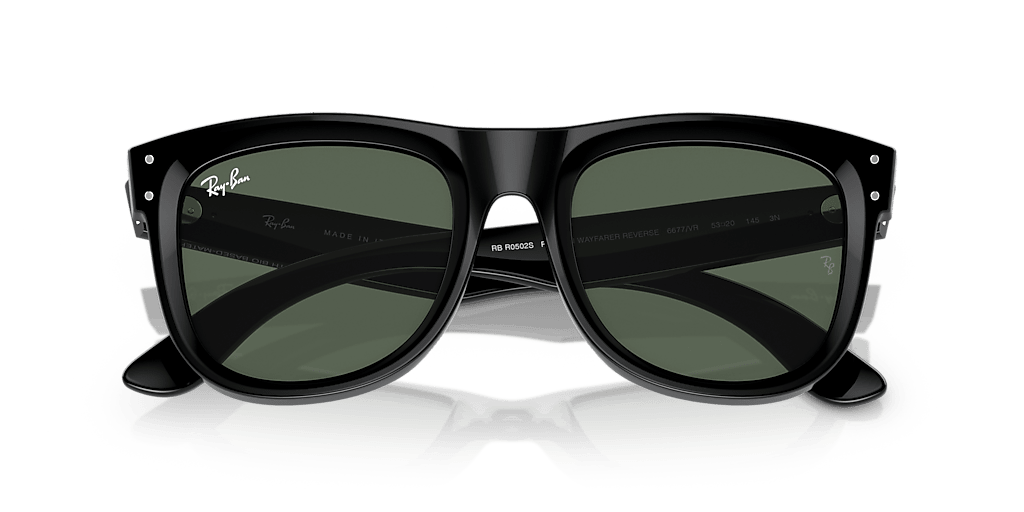 RBR0502S Wayfarer Reverse RAY-BAN Black Dark/Green L