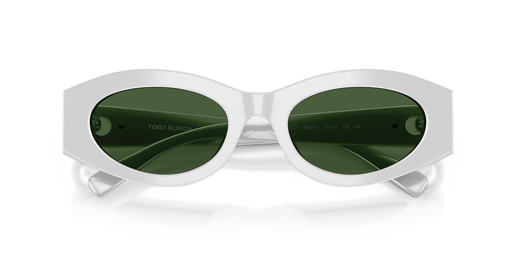 TY7222U TORY BURCH Silver/Green