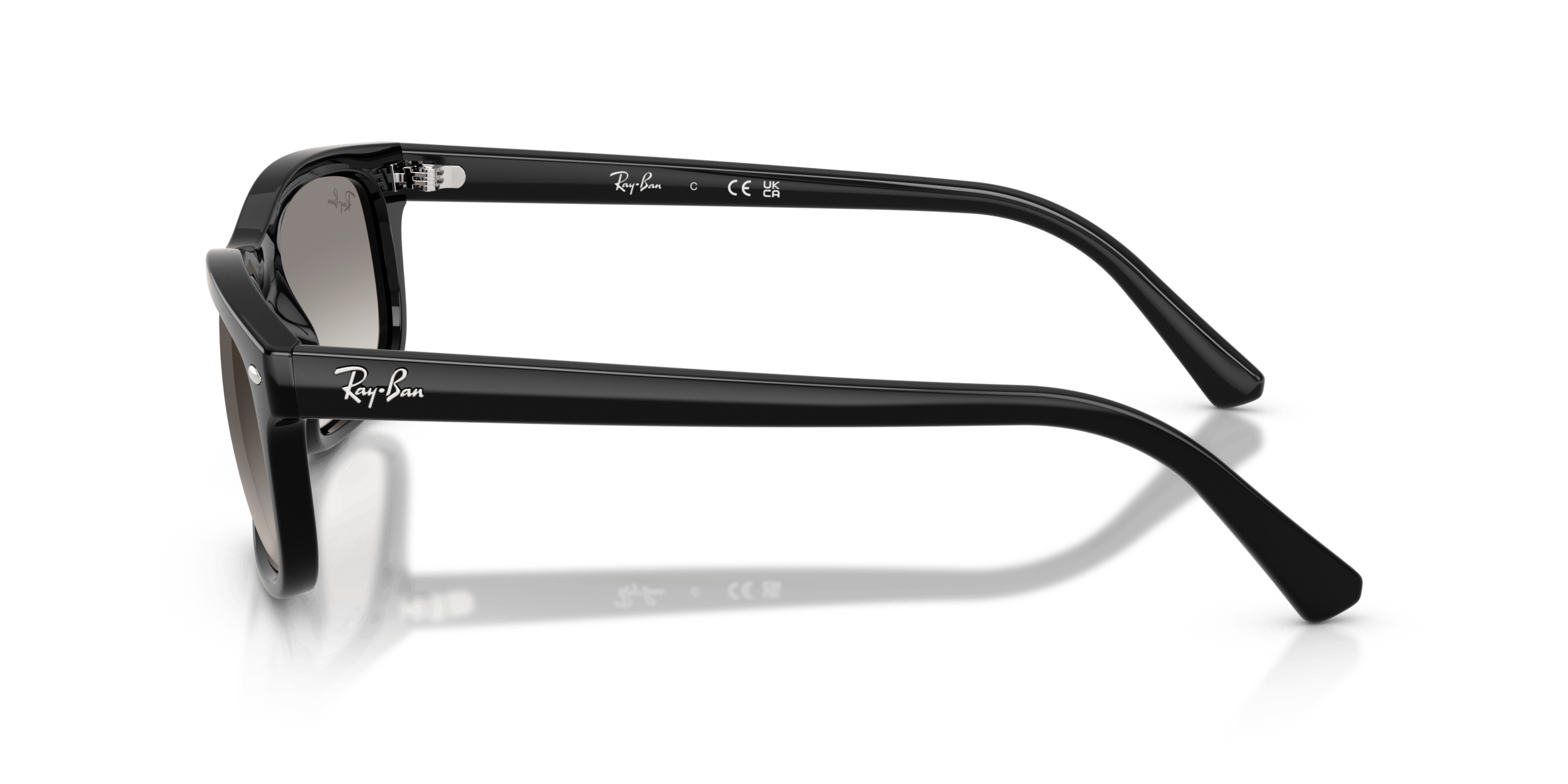 RB2224 RAY-BAN Black/Grey XXL