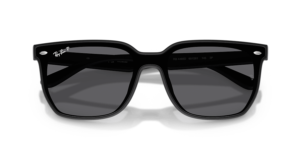 RB 4466D RAY-BAN Matte Black/Grey Polarized XL