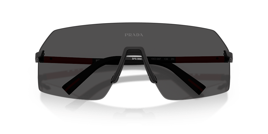 PS B50S PRADA LINEA ROSSA Black Dark Grey S