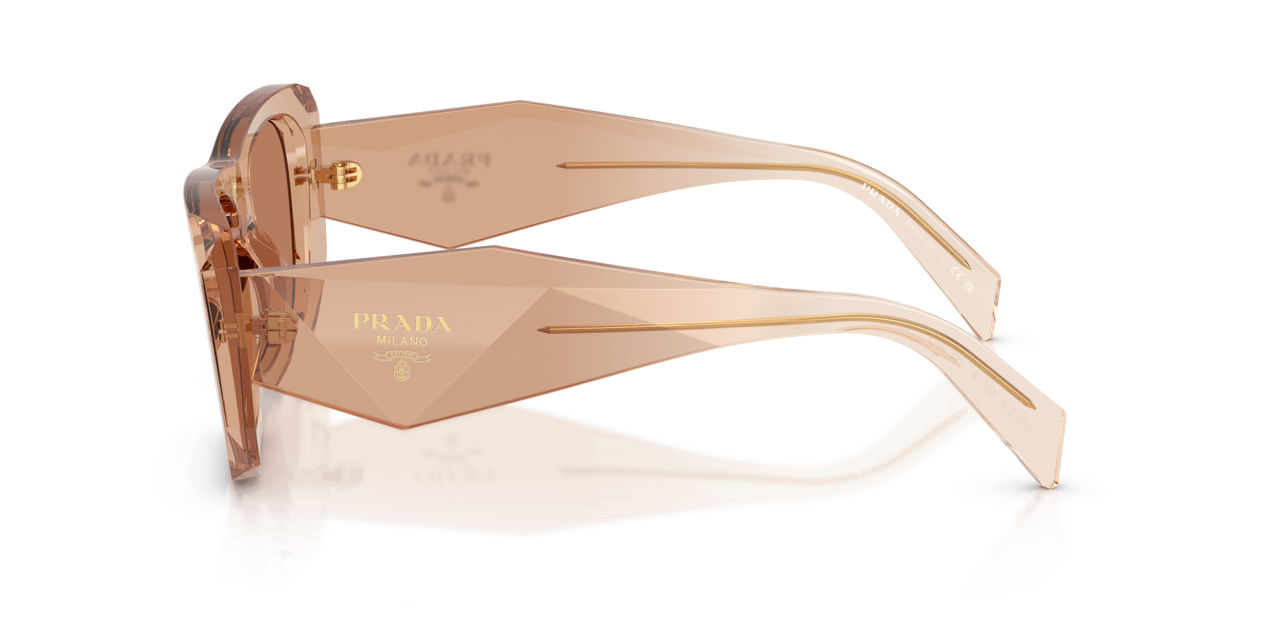 PR B18S PRADA Brown/Brown S