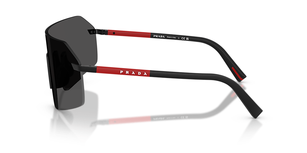 PS B50S PRADA LINEA ROSSA Black Dark Grey S