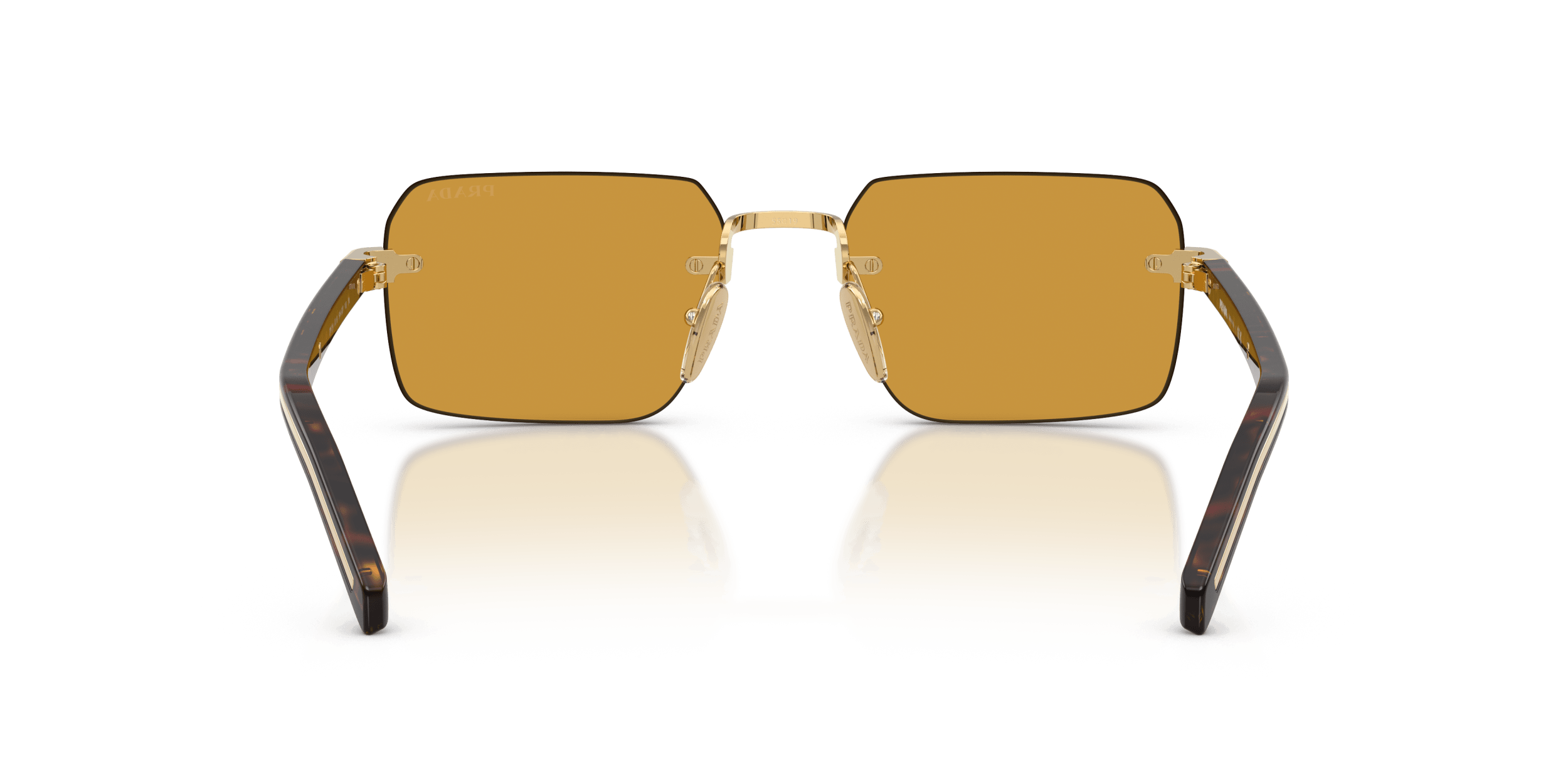 PR D55S PRADA Gold/Brown S