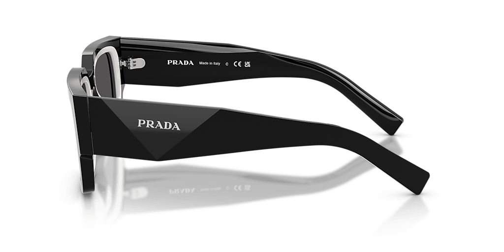 PR B17S PRADA Black/Talc Dark Grey L