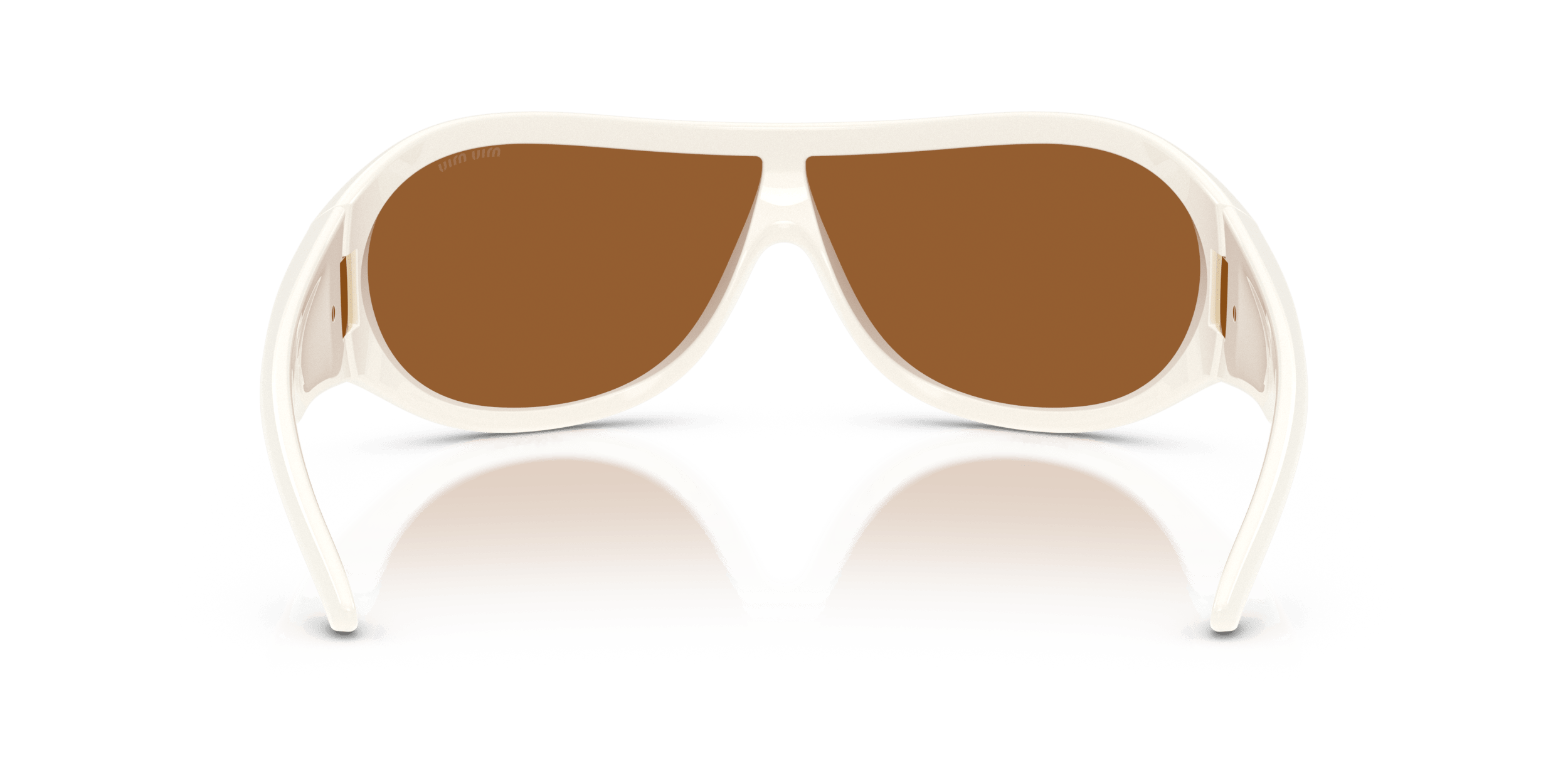 MU B14SU MIU MIU White/Brown L