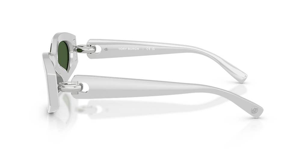 TY7222U TORY BURCH Silver/Green