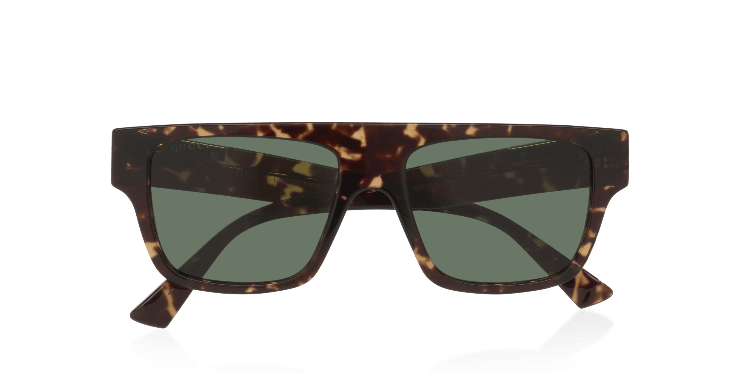 GG1960S Gucci Tortoise/Green L