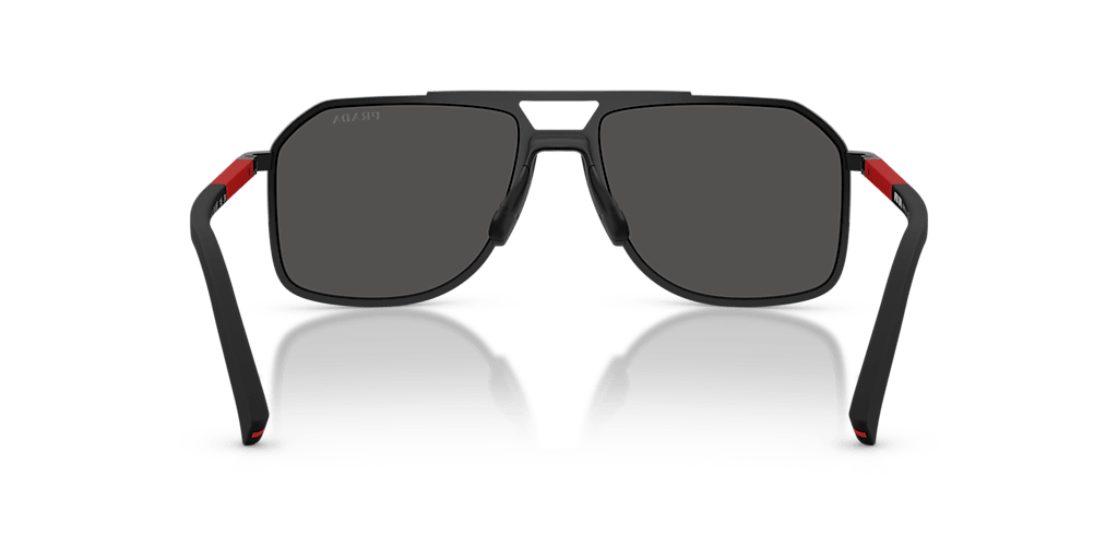 PS B51S PRADA LINEA ROSSA Matte Black Dark Grey XL